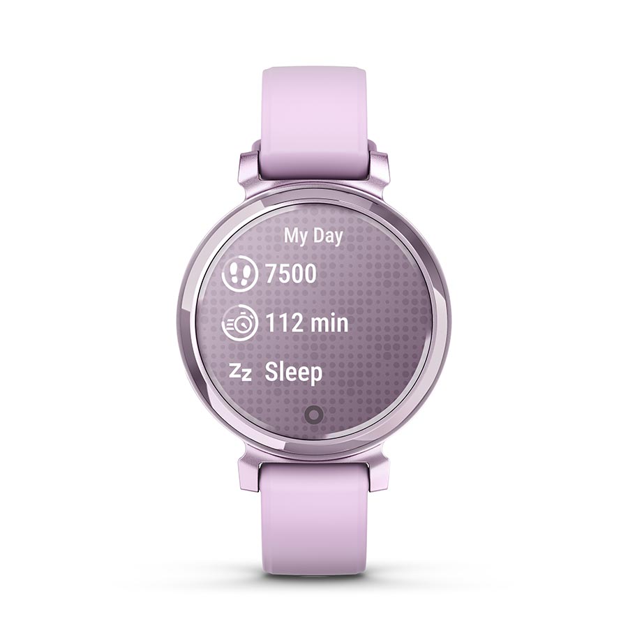 650511-02::5::650511-02::Garmin, Lily 2, Montre, Couleur de la montre: Lilas, Bracelet: Lilas - Silicone