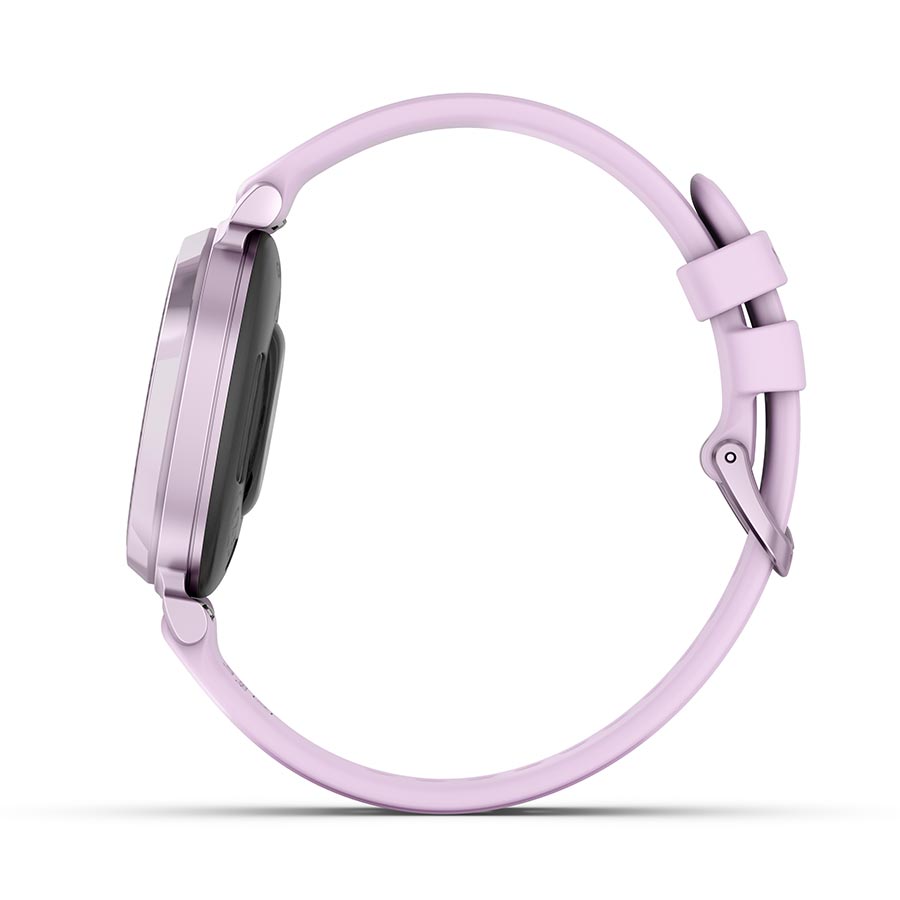 650511-02::7::650511-02::Garmin, Lily 2, Montre, Couleur de la montre: Lilas, Bracelet: Lilas - Silicone
