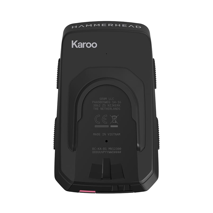 650512-01::3::650512-01::Hammerhead, Karoo B1, Cyclomètre, Cyclomètre seul., Noir