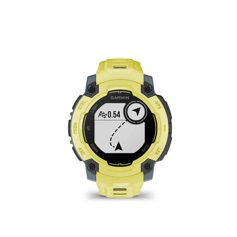 650544-01::8::650544-01::Garmin, Instinct E 45mm, Montre, Couleur de la montre: Lime électrique, Bracelet: Lime électrique - Silicone