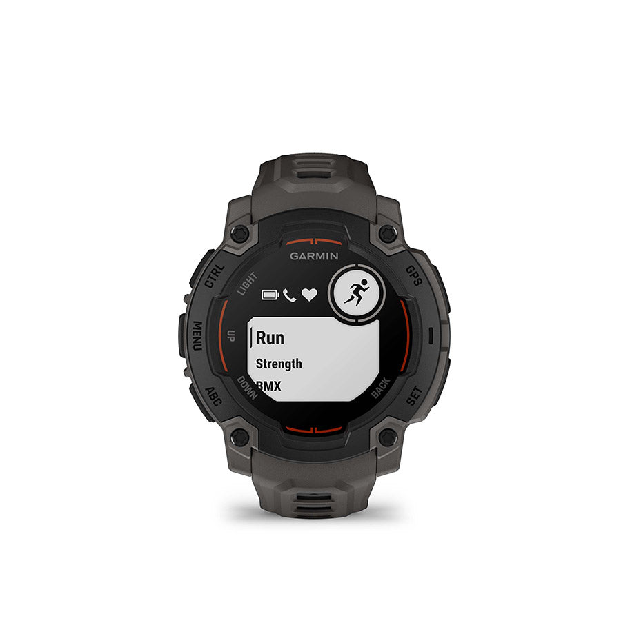 650544-02::1::650544-02::Garmin, Instinct E 45mm, Montre, Couleur de la montre: Noir, Bracelet: Anthracite - Silicone