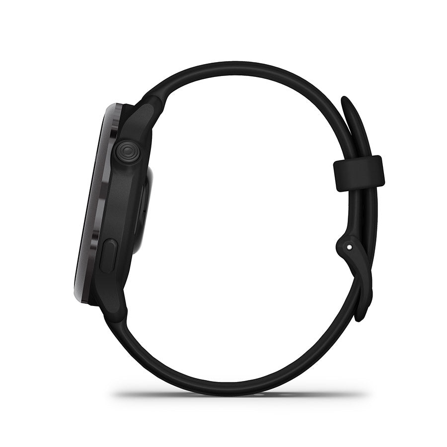 650546-01::7::650546-01::Garmin, vivoactive 6, Montre, Couleur de la montre: Ardoise, Bracelet: Noir - Silicone