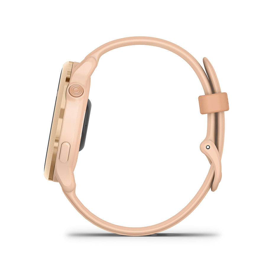 650546-04::7::650546-04::Garmin, vivoactive 6, Montre, Couleur de la montre: Aurore Rose, Bracelet: Aurore Rose - Silicone