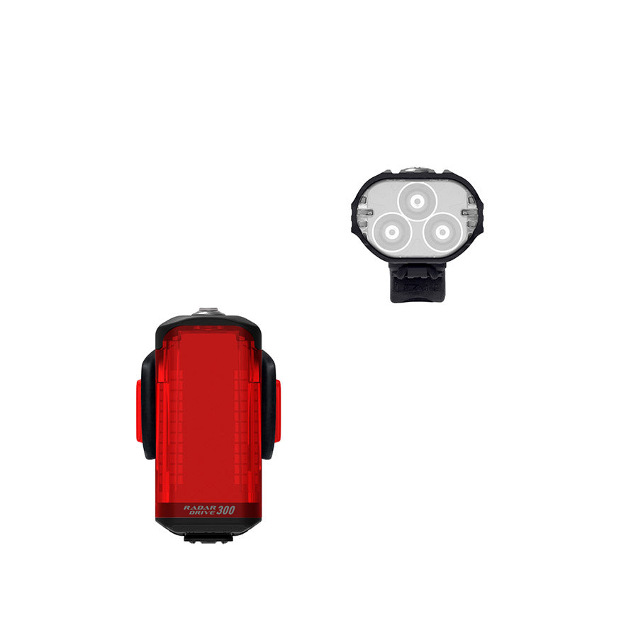 650549-01::1::650549-01::Lezyne, RADAR REACT SYSTEM, Lumière, Avant et Arrière, Noir