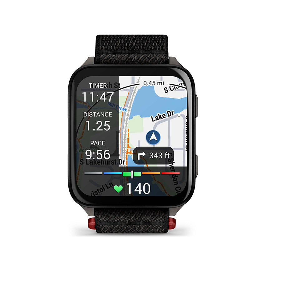 650556-01::1::650556-01::Garmin, Venu X1, Montre, Couleur de la montre: Noir, Bracelet: Noir - Nylon
