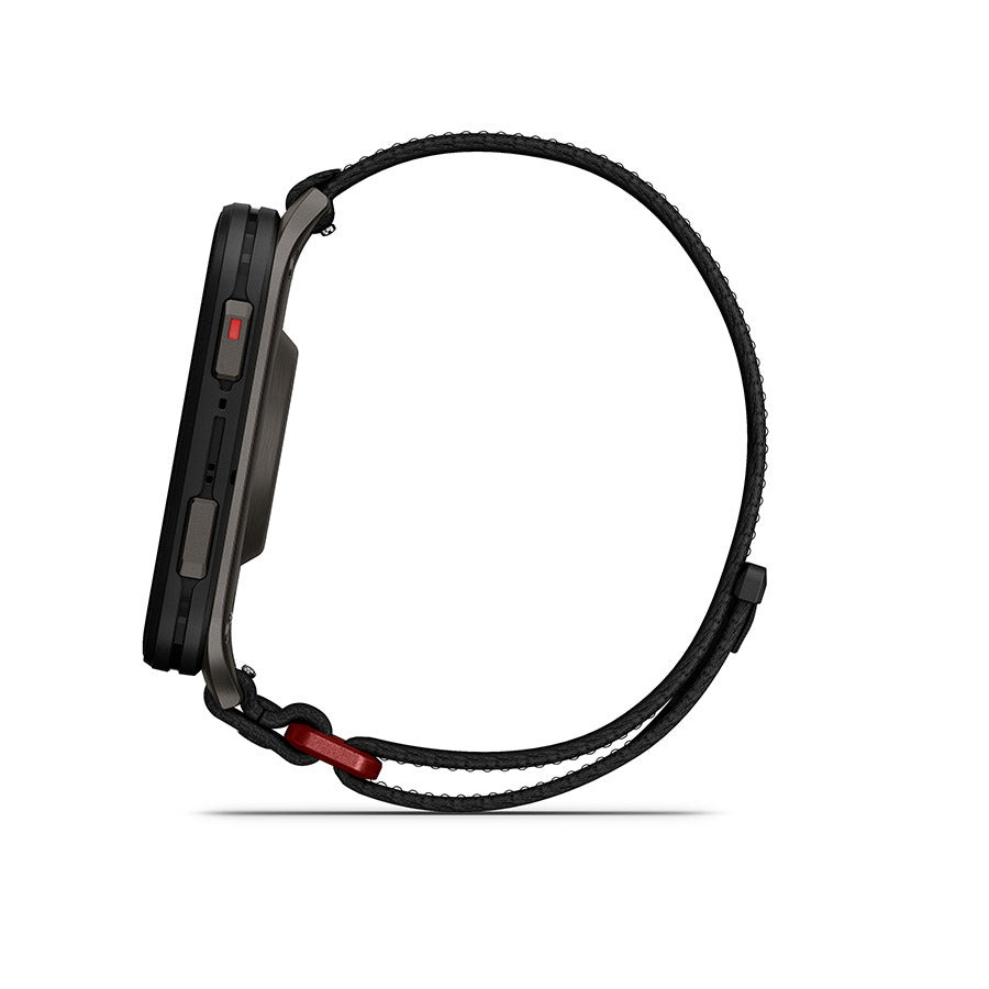 650556-01::7::650556-01::Garmin, Venu X1, Montre, Couleur de la montre: Noir, Bracelet: Noir - Nylon