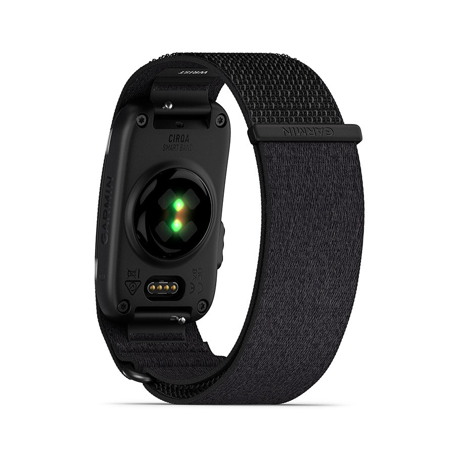 650571-01::4::650571-01::Garmin, CIRQA Smart Band L-XL, Montre, Couleur de la montre: Noir, Bracelet:
