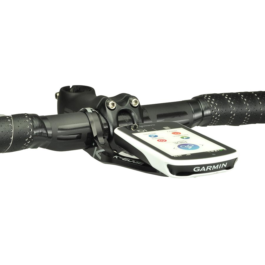 660329-01::2::660329-01::K-Edge, Garmin Max XL, Support de cyclomètre, Noir, 31.8mm