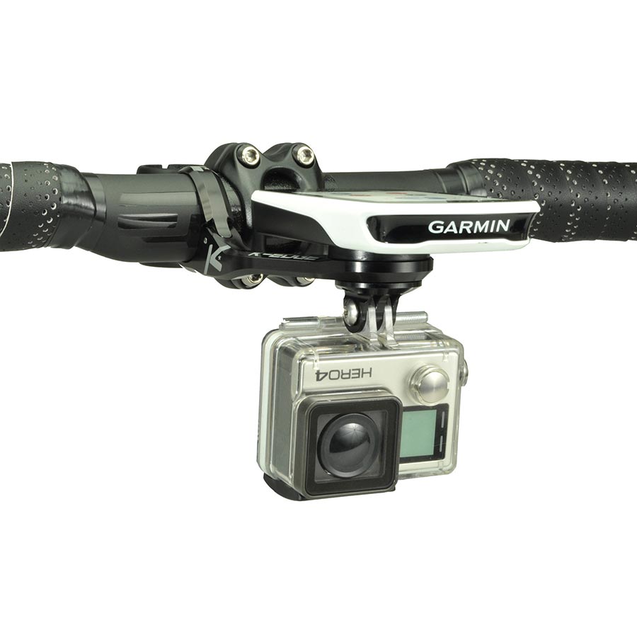 660330-01::2::660330-01::K-Edge, Garmin Max XL Combo, Support de cyclomètre, Noir, 31.8mm