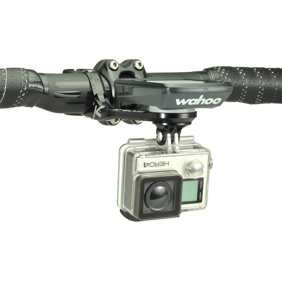 660332-01::1::660332-01::K-Edge, Wahoo Max XL Combo, Support de cyclomètre, Noir, 31.8mm