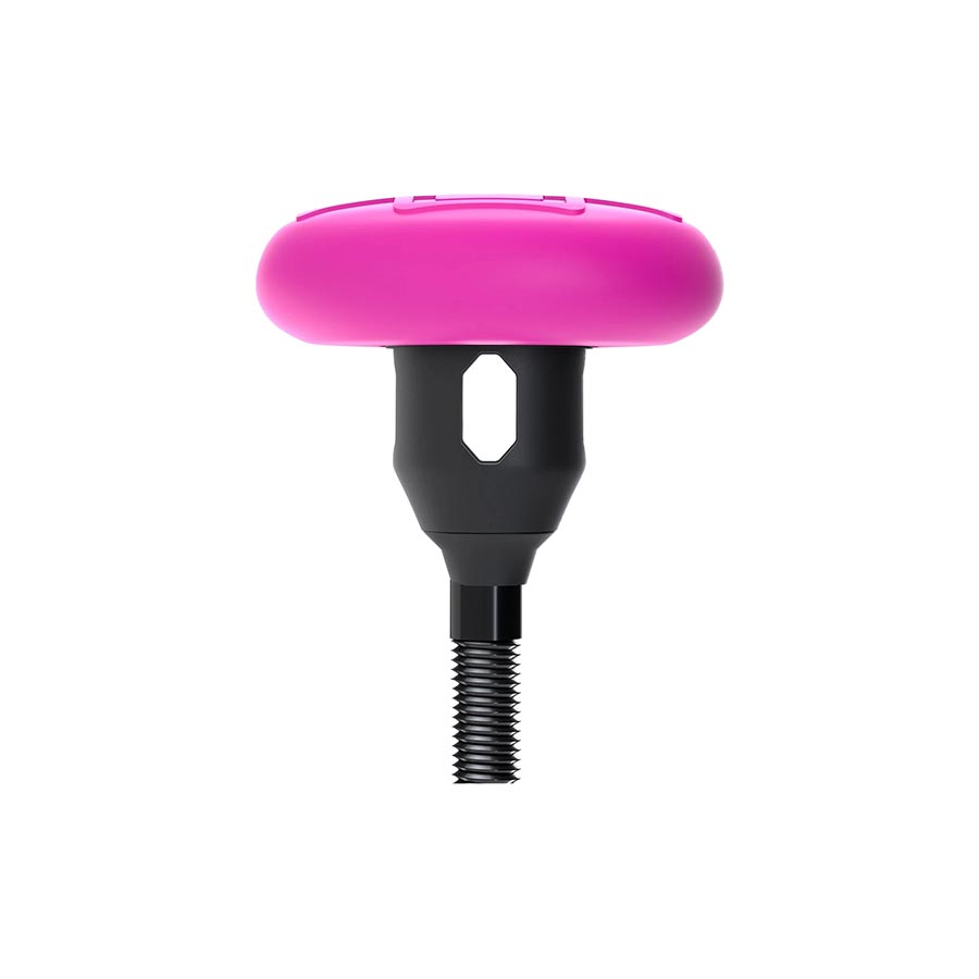 660347-02::2::660347-02::Muc-Off, Tubeless Tag Holder avec Ensemble de Valves 44mm, Noir/Rose