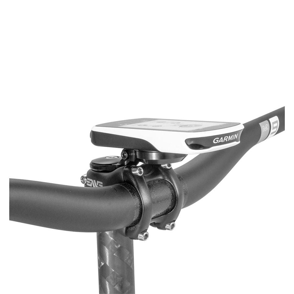 660358-01::2::660358-01::K-Edge, Garmin Boost Stem, Support de cyclomètre, Fixation de capuchon de potence, Aluminium, Noir