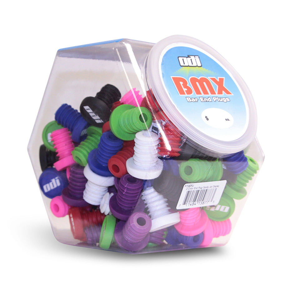 670187-01::0::670187-01::ODI, Candy Jar, Embouts De Guidons, 100 unités, couleurs assorties