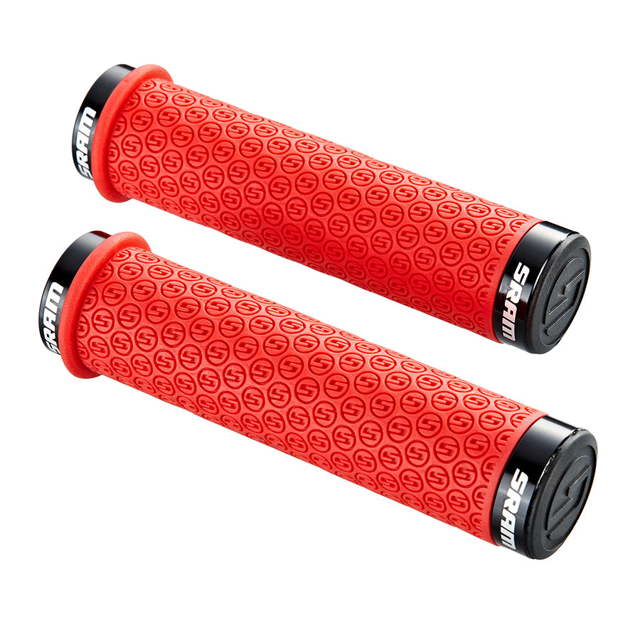 670261-03::0::670261-03::SRAM, DH, Poignées, Rouge, Paire
