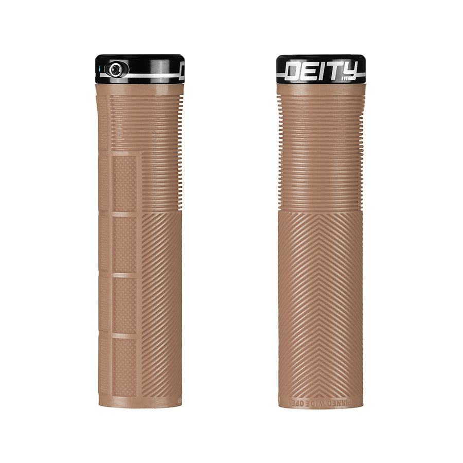670541-10::0::670541-10::Deity, Knuckleduster, Poignées, 132mm, Beige, Paire