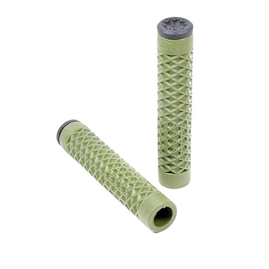 670565-03::0::670565-03::ODI, Cult X Vans sans rebord, Poignées, 143mm, Vert armé, Paire