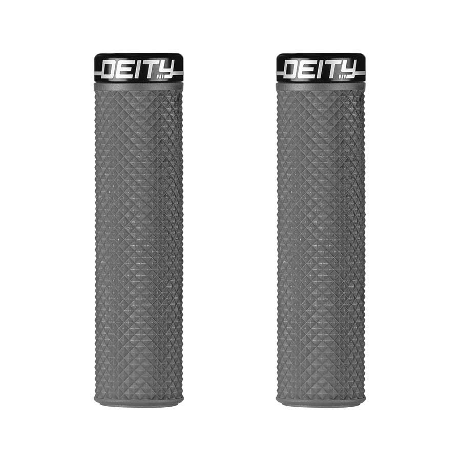 670657-02::0::670657-02::Deity, Supracush, Poignées, 133mm, Stealth, Paire