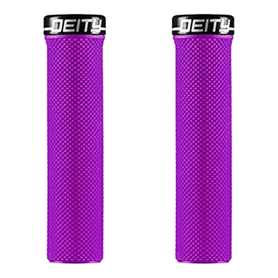 670676-08::0::670676-08::Deity, Slimfit, Poignées, 132mm, Mauve, Paire