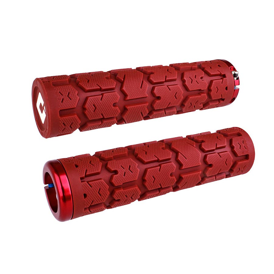 670720-02::0::670720-02::ODI, Rogue V2.1, Poignées, 135mm, Rouge foncé, Paire