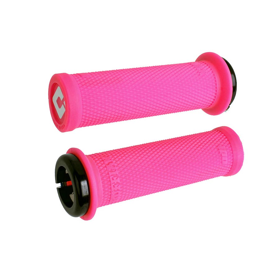 670722-02::0::670722-02::ODI, Ruffian Mini V2.1, Poignées, 110mm, Rose, Paire