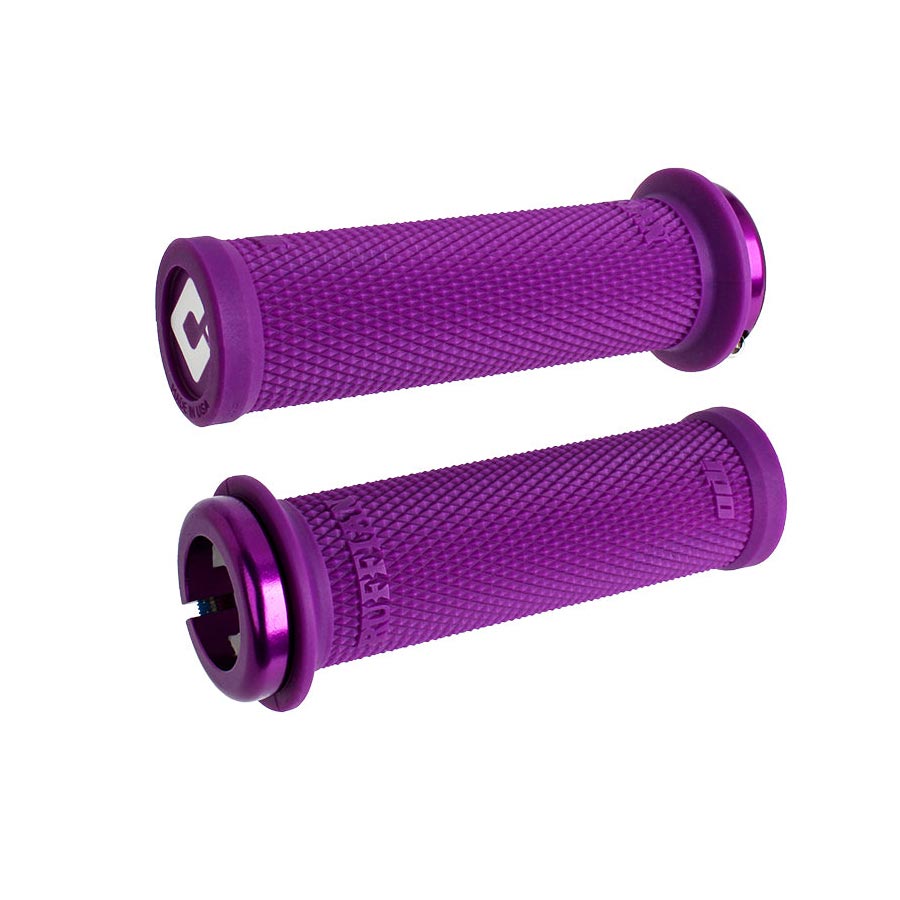 670722-03::0::670722-03::ODI, Ruffian Mini V2.1, Poignées, 110mm, Mauve, Paire
