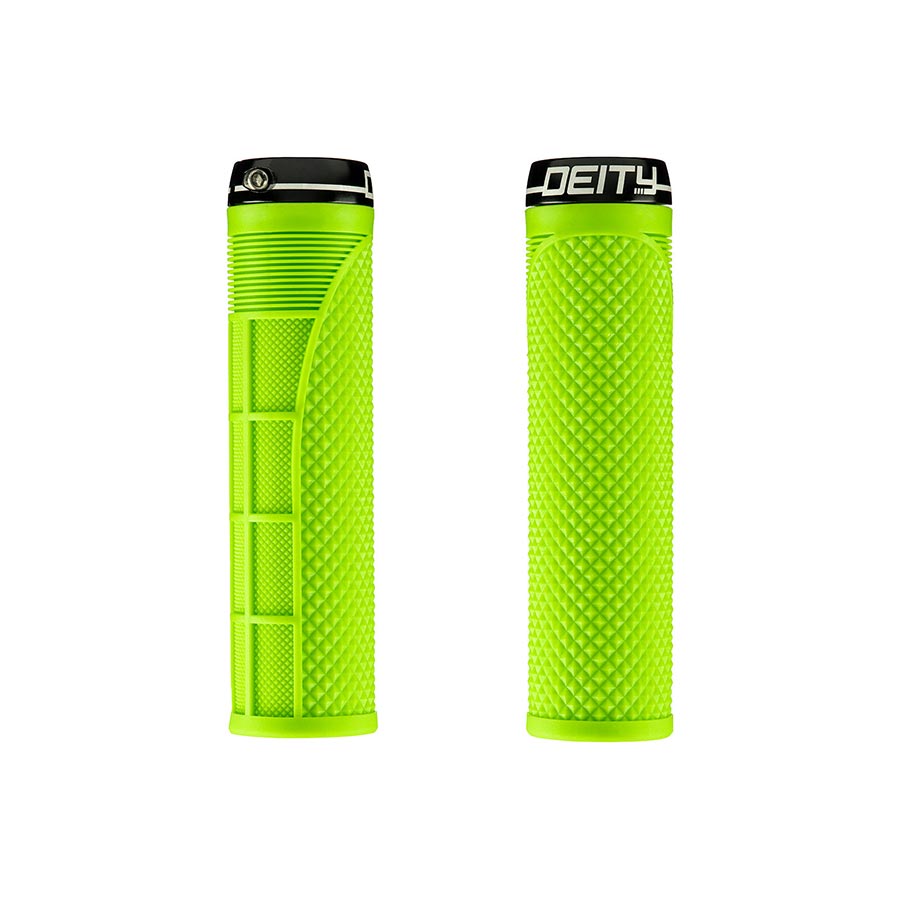 670741-05::0::670741-05::Deity, Megattack, Poignées, 140mm, Vert, Paire