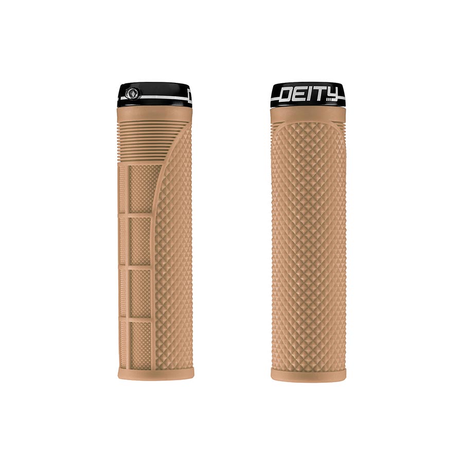 670741-11::0::670741-11::Deity, Megattack, Poignées, 140mm, Beige, Paire