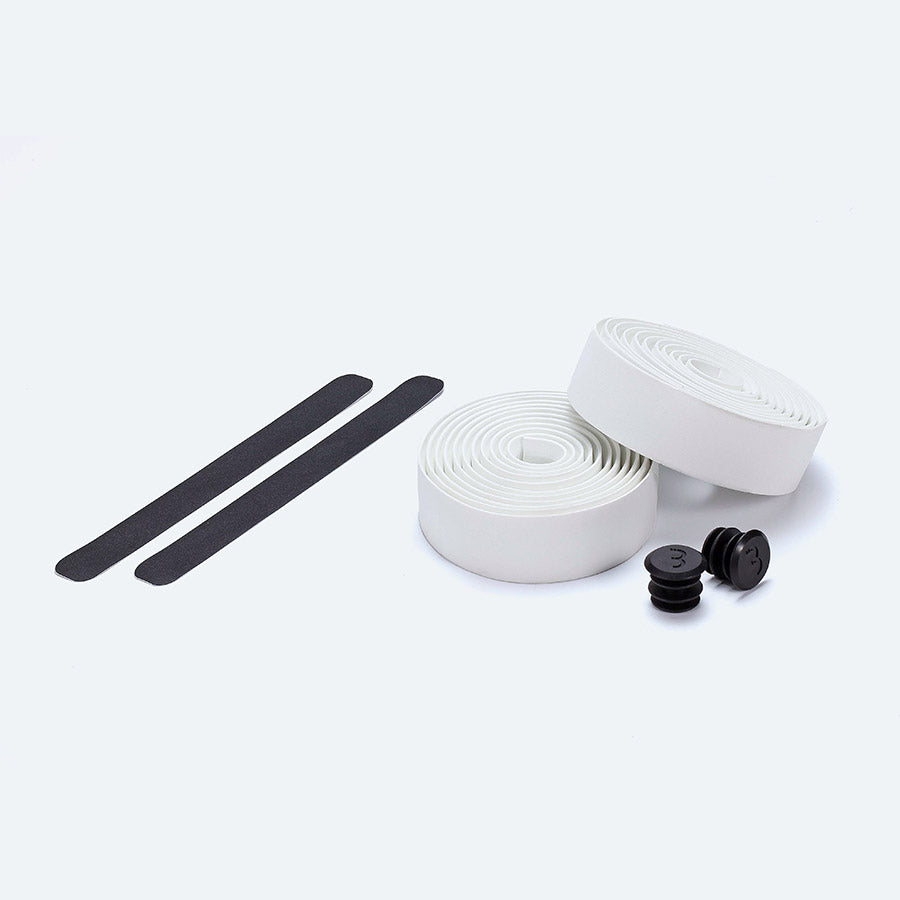 670833-02::2::670833-02::BBB Cycling, BHT-05 RaceRibbon Gel, Guidoline, Blanc, 3.5mm d'épaisseur