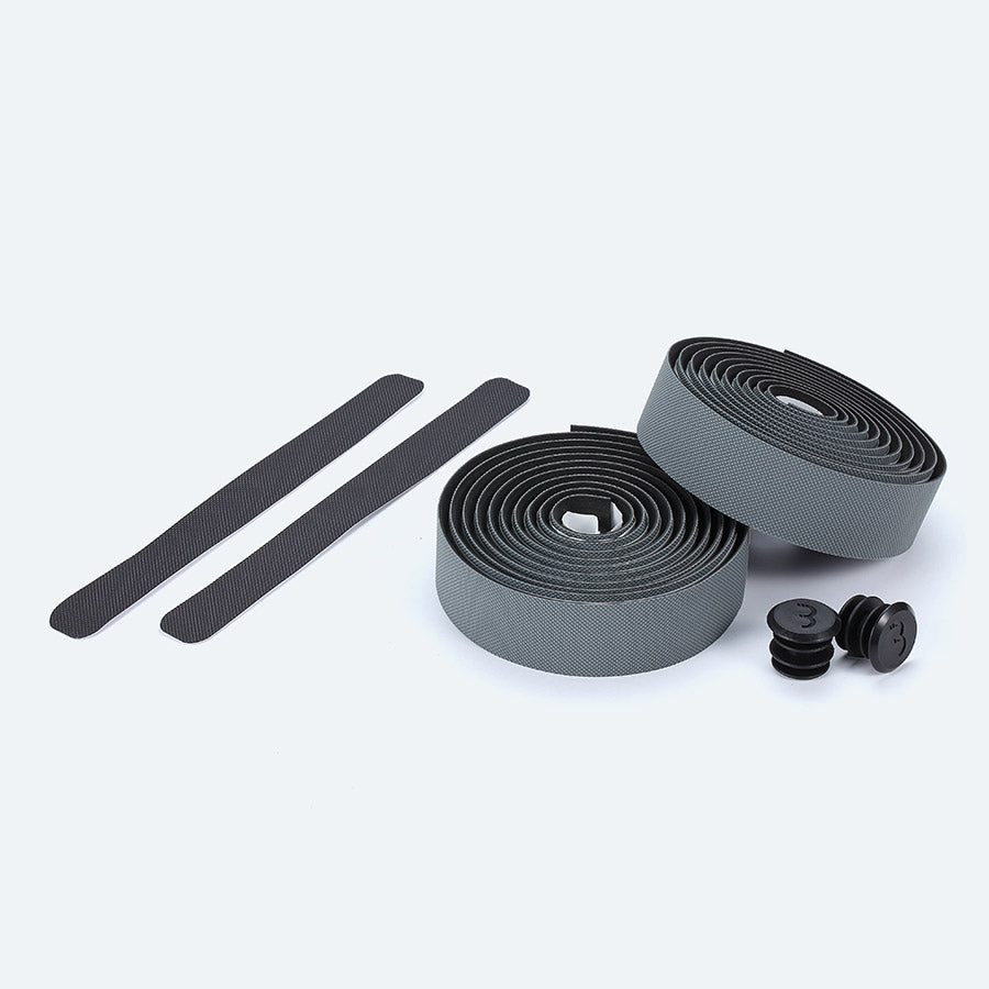 670836-02::3::670836-02::BBB Cycling, BHT-16 GravelRibbon Gel, Guidoline, Gris, 3.5mm d'épaisseur