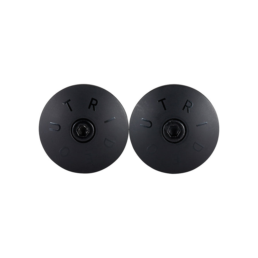 670840-01::2::670840-01::BBB Cycling, BHT-97 ScrewOn Alu, Embouts de guidon, Noir, Aluminium, Paire