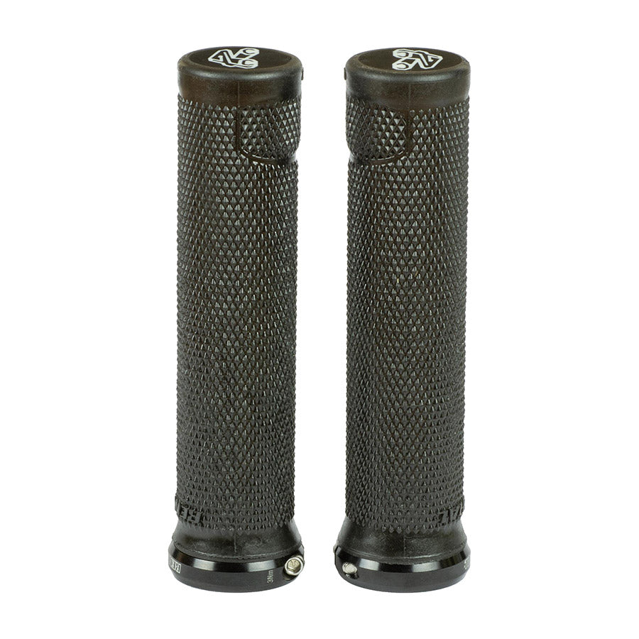 670844-04::1::670844-04::Renthal, SC Lock-On, Poignées, 130mm, Noir ultradoux