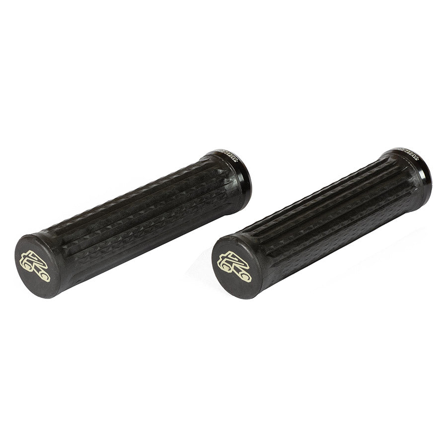670845-01::0::670845-01::Renthal, SC Traction, Poignées, 130mm, Noir ultracollant