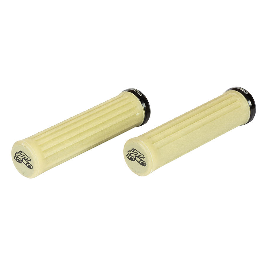 670845-02::0::670845-02::Renthal, SC Traction, Poignées, 130mm, Crème aramide