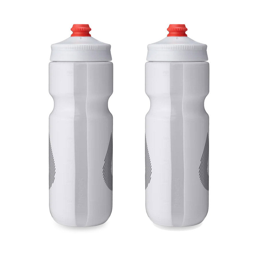 700258-02::1::700258-02::Polar/Hydrapak, Breakaway Surge Paquet de 2, Bidon, 740ml / 25oz, Blanc, Ensemble