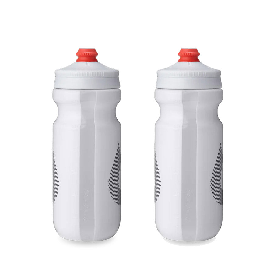 700258-04::1::700258-04::Polar/Hydrapak, Breakaway Surge Paquet de 2, Bidon, 600ml / 20oz, Blanc, Ensemble
