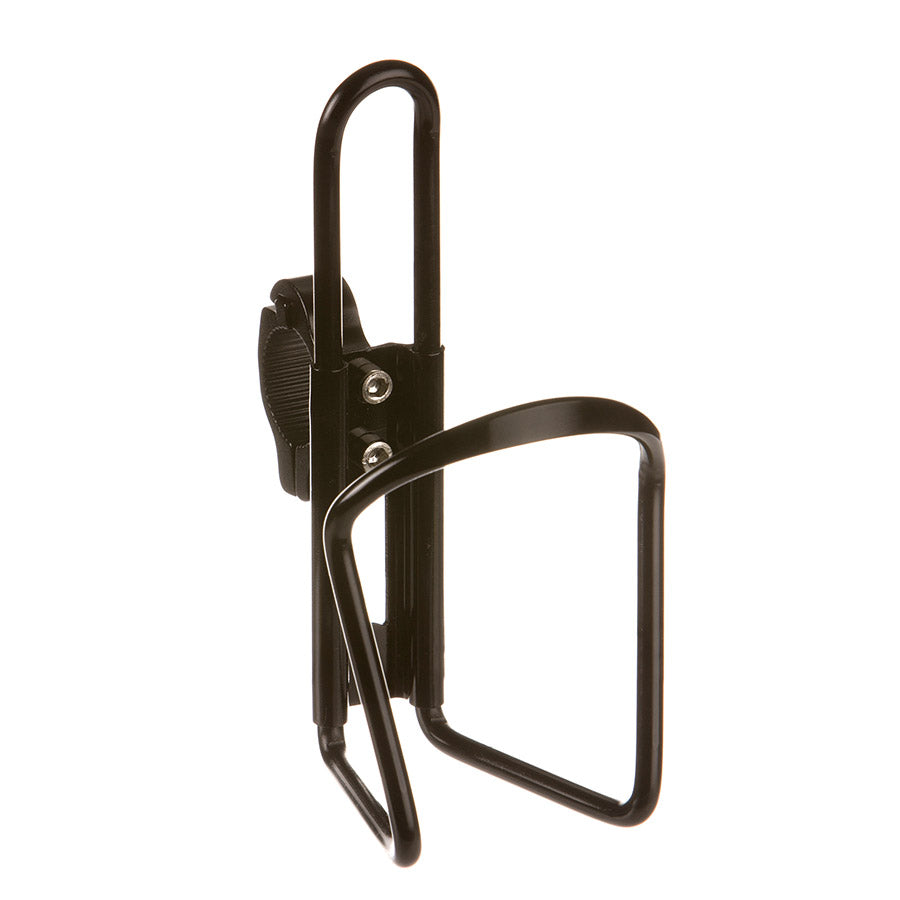 710157-01::1::710157-01::EVO, Porte-bidon en alliage pour guidon, Porte-Bidon, 2024 Aluminum, Noir