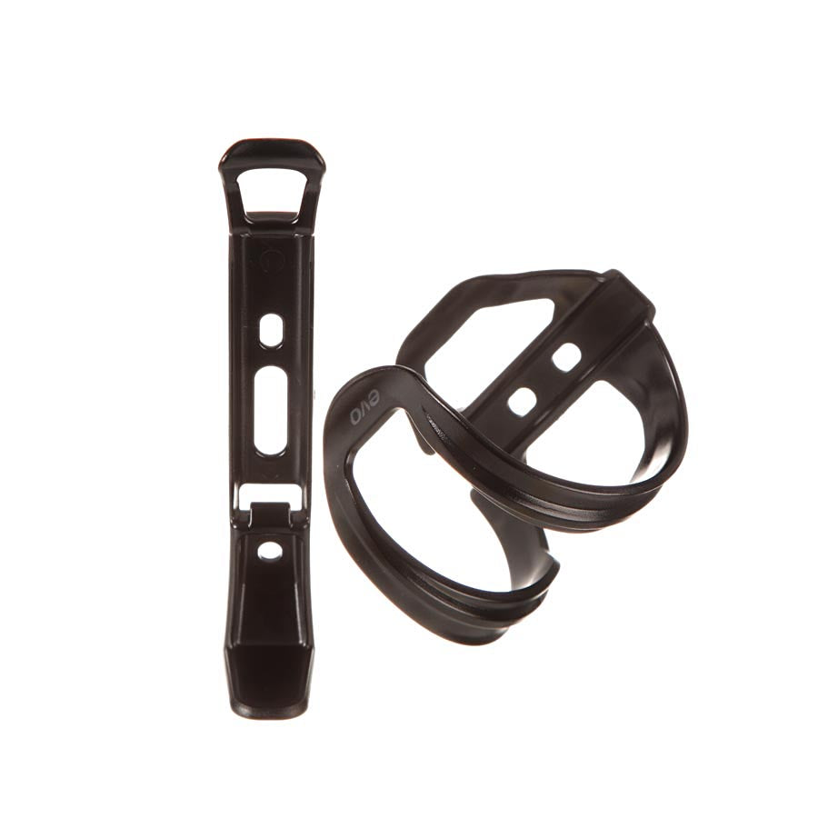 710160-01::8::710160-01::EVO, SideSwipe L/R Comp, Porte-Bidon, Composite, Noir, 50g