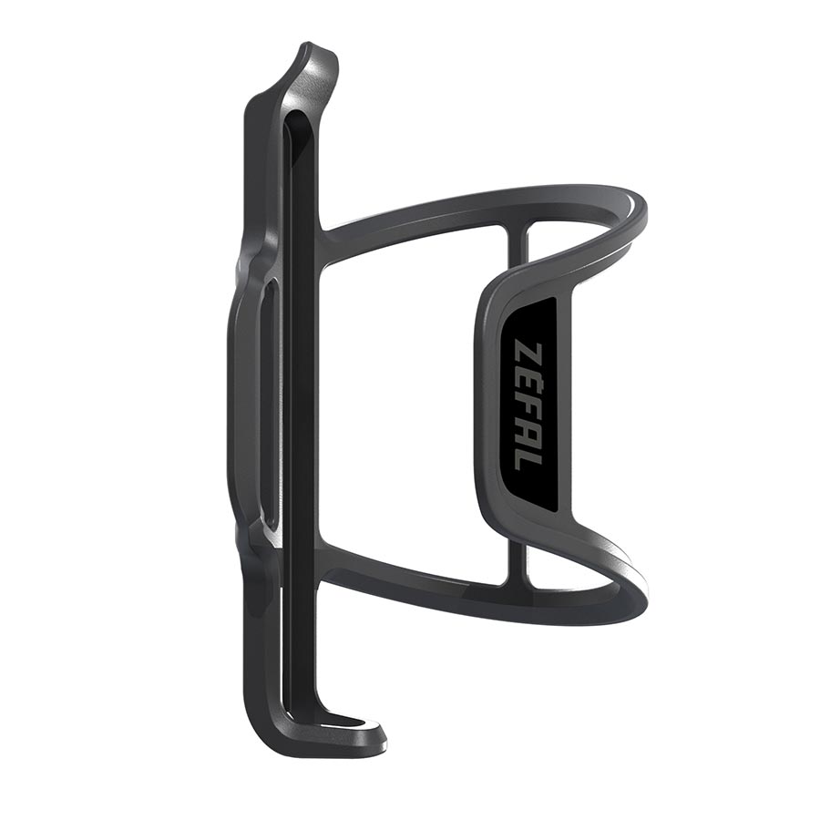 710211-01::1::710211-01::Zefal, Pulse S2, Porte-Bidon, Carbone, 28g, Noir, Gauche