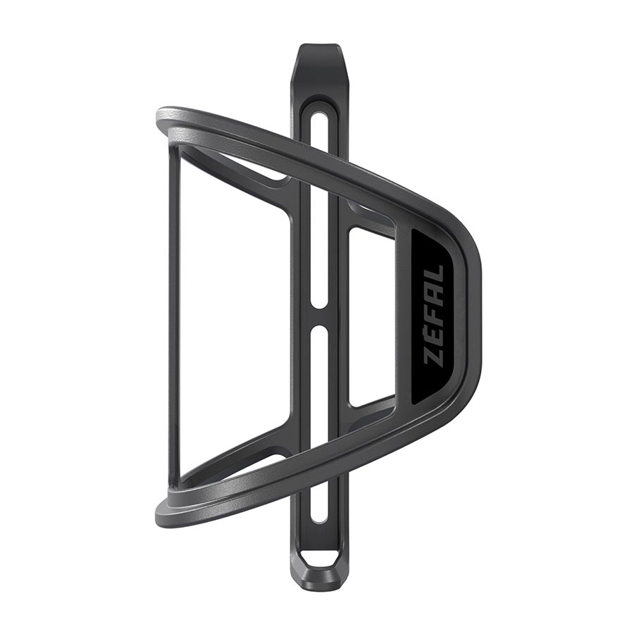 710211-02::0::710211-02::Zefal, Pulse S2, Porte-Bidon, Carbone, 28g, Noir, Droite