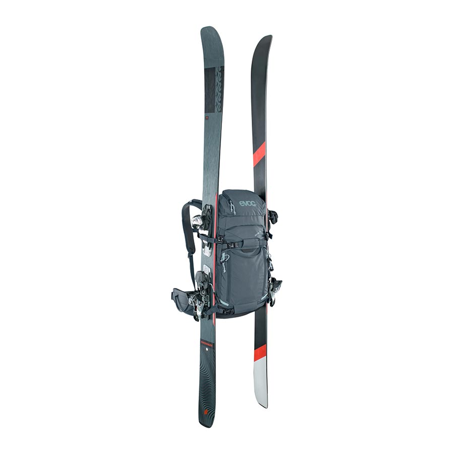 720971-06::5::720971-06::EVOC, Patrol 32L, Sac à dos d’hiver, 32L, Gris carbone