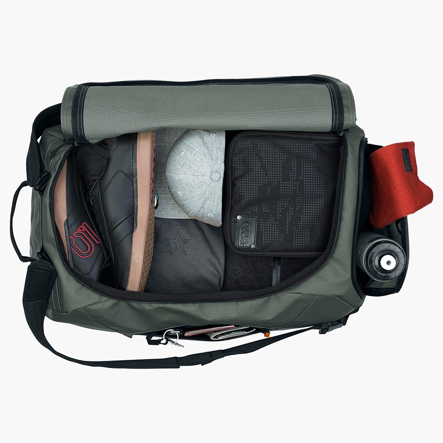 720983-16::5::720983-16::EVOC, Sac de voyage, 60L, Olive foncé