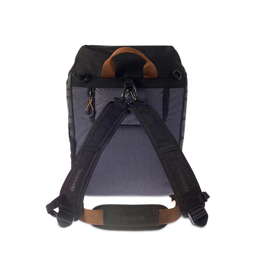 721107-01::5::721107-01::Basil, Miles Daypack, Sac à dos, 17L, Ardoise noire