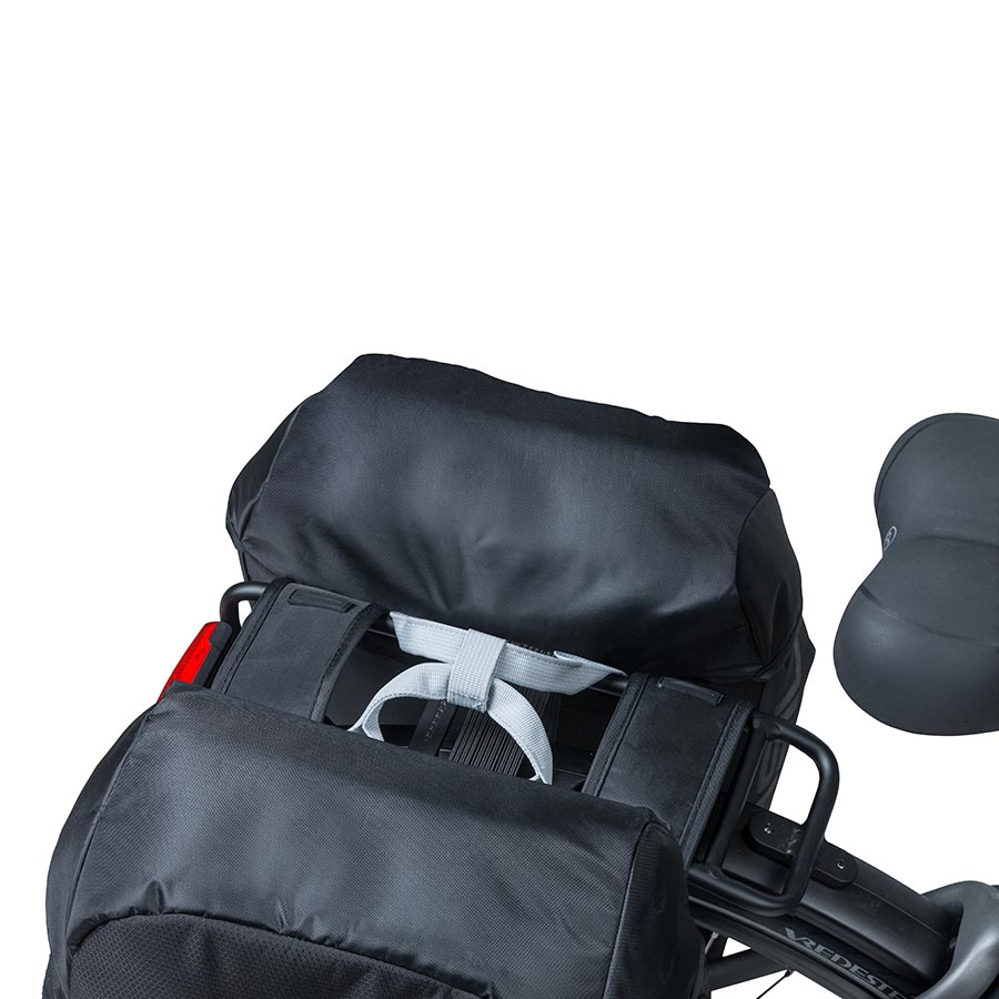 721108-02::8::721108-02::Basil, Miles Double Bag, Sacoche, 34L, Noir/Vert