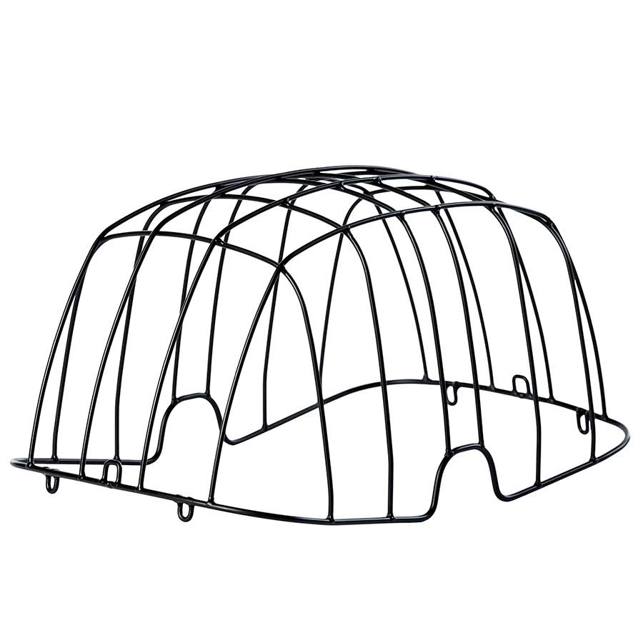 721164-02::0::721164-02::Basil, Buddy, Grillage pour pannier à chien Buddy, Noir