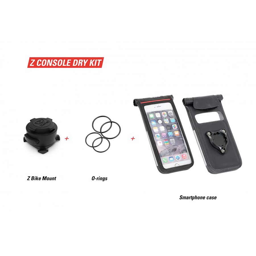 721172-01::2::721172-01::Zefal, Z-Console Dry M, Étui imperméable, Pour téléphone jusqu'à 74mm