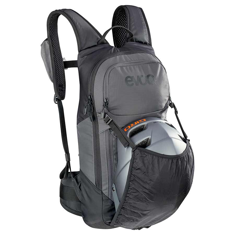 721228-02-S::6::721228-02-S::EVOC, FR Lite Race, Sac à dos avec protection, 10L, Gris carbone/Noir, S
