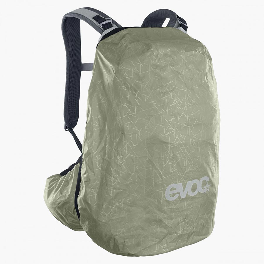 721365-04-SM::5::721365-04-SM::EVOC, Trail Pro 16, Sac à dos avec protection, 16L, Pierre/Gris Carbone, SM