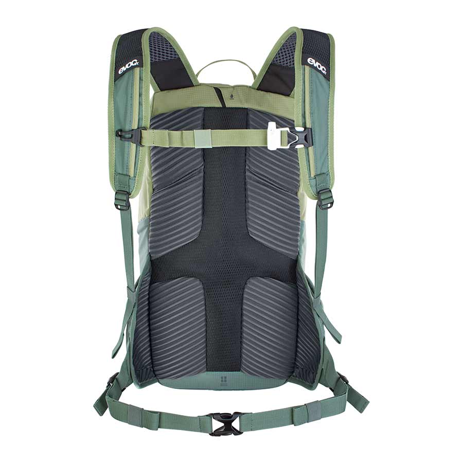 721367-02::1::721367-02::EVOC, Ride 16, Sac d'hydratation, Volume: 16L, Réservoir: Non inclus, Olive pâle/Olive