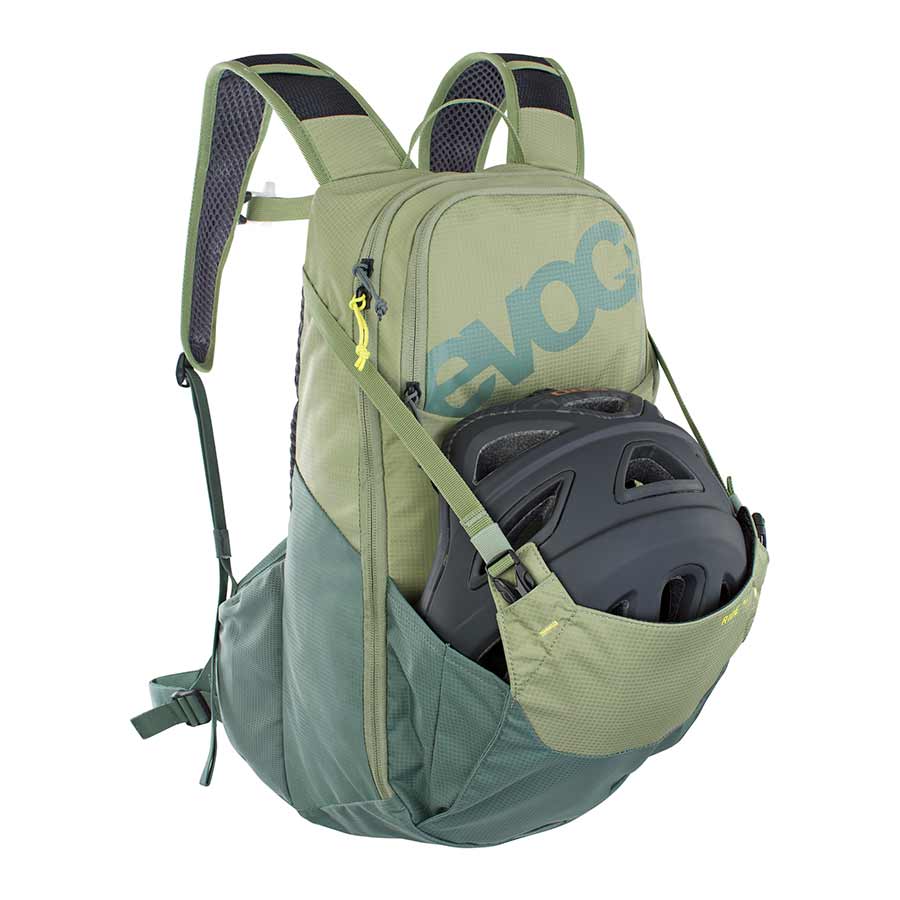 721367-02::4::721367-02::EVOC, Ride 16, Sac d'hydratation, Volume: 16L, Réservoir: Non inclus, Olive pâle/Olive