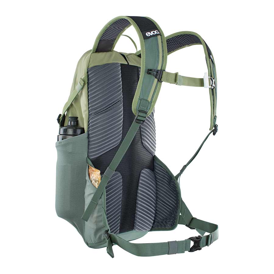 721367-02::6::721367-02::EVOC, Ride 16, Sac d'hydratation, Volume: 16L, Réservoir: Non inclus, Olive pâle/Olive